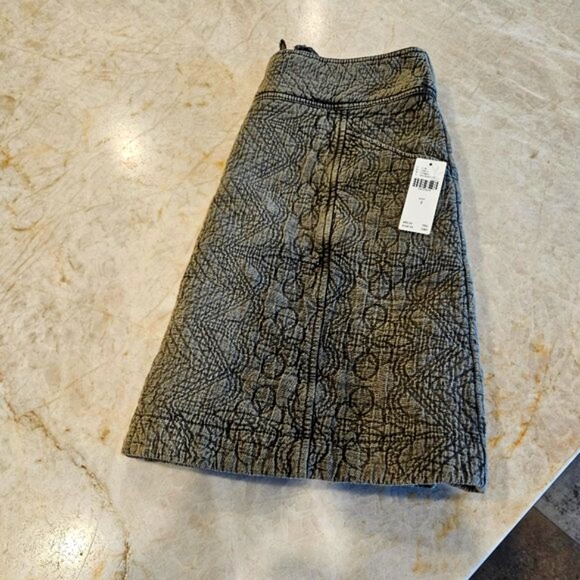 Anthropologie Pilcro Quilted Lined Mini Skirt - Picture 5 of 8